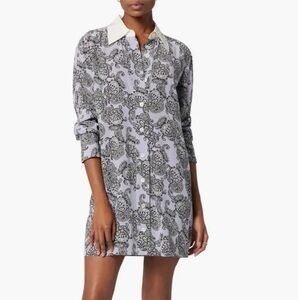 Equipment Gabriella Paisley Silk Shirt Dress
